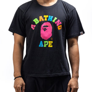 Bape Multi Camo T-Shirt - Black