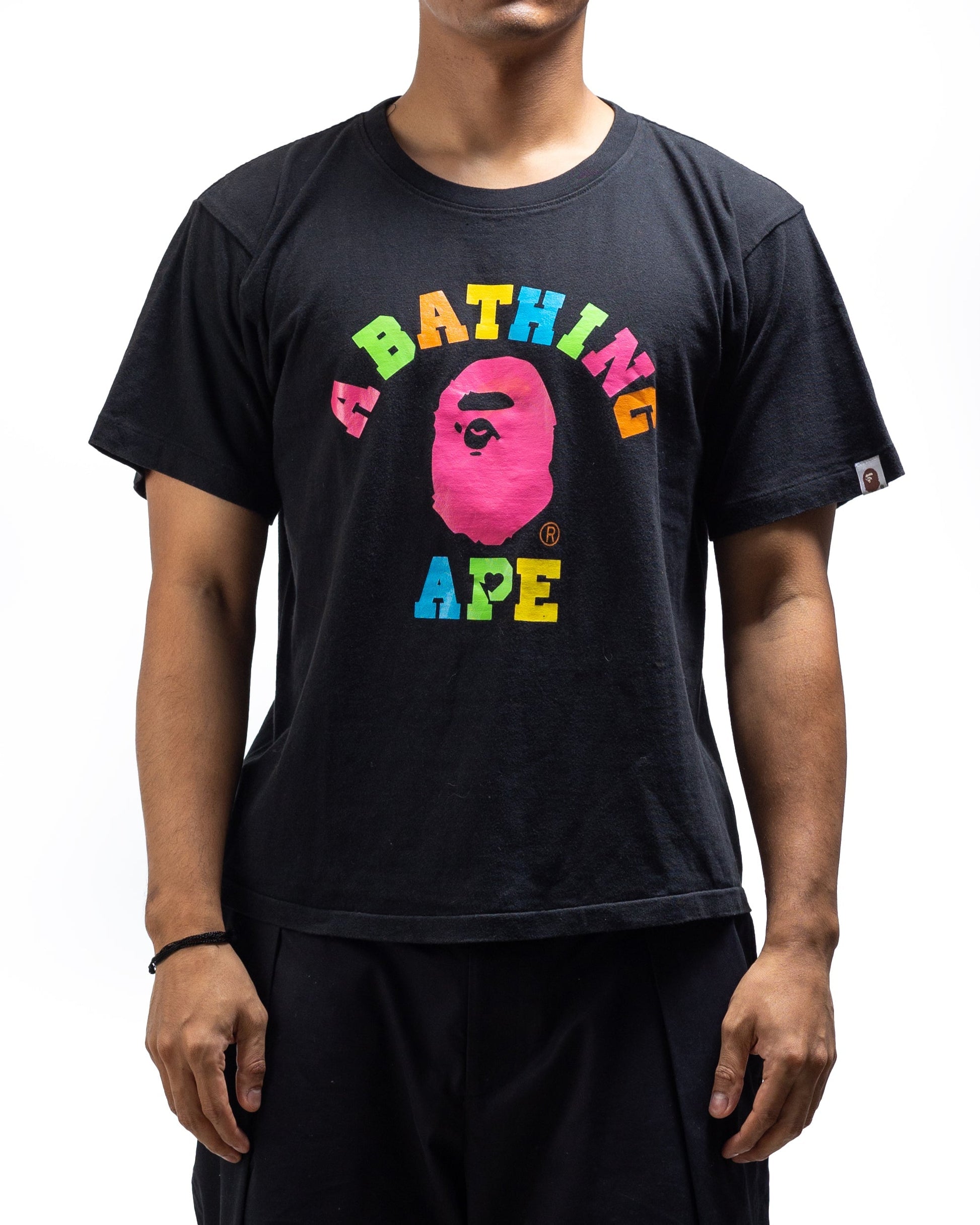 Bape Multi Camo T-Shirt - Black