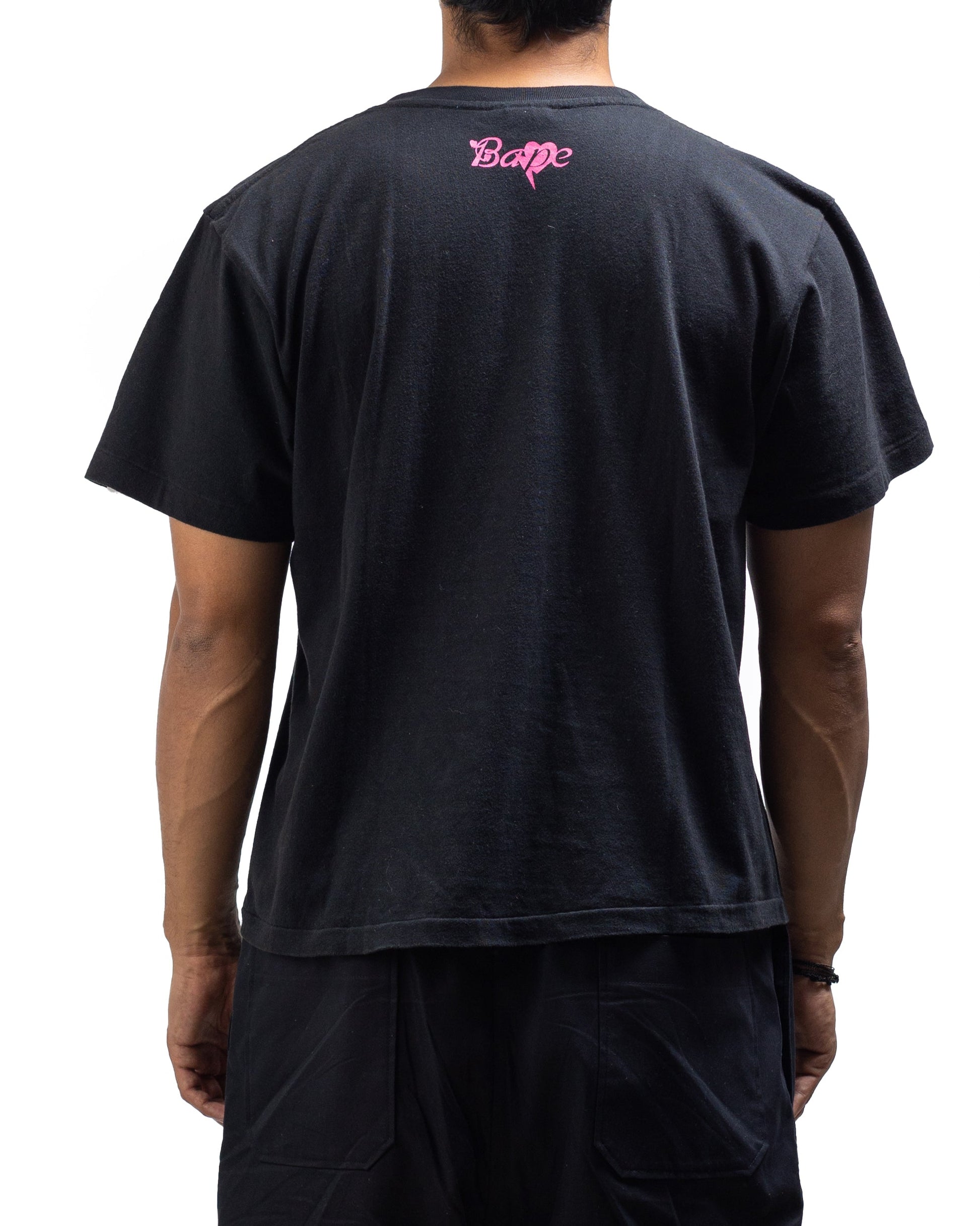 Bape Multi Camo T-Shirt - Black