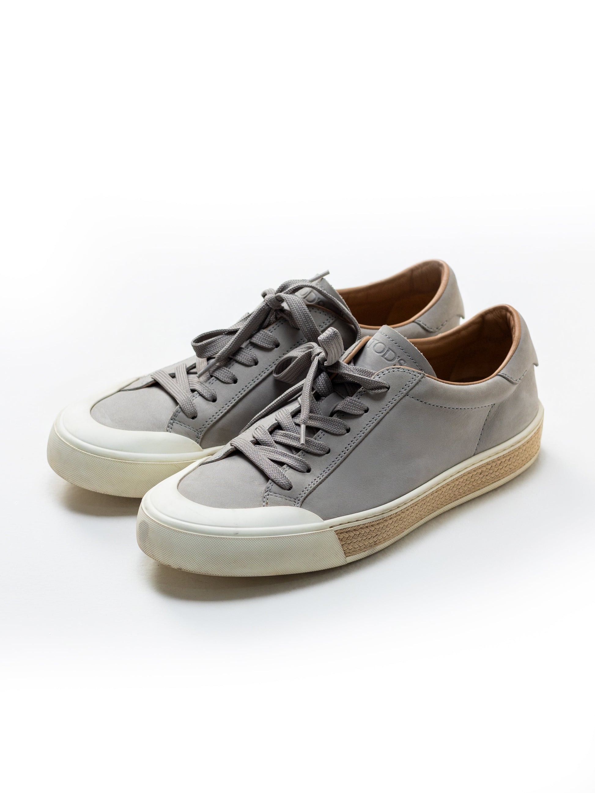 Tod's Lace-Up Nubuck Sneakers