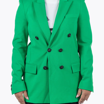 Pinko Suit Jacket In Green