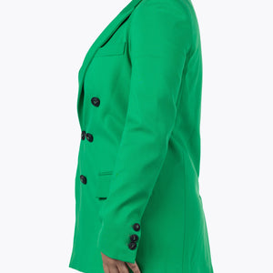 Pinko Suit Jacket In Green