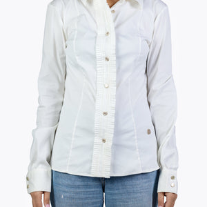 Roberto Cavalli White Button-Down