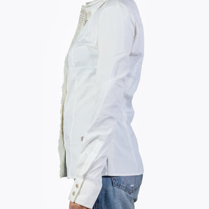 Roberto Cavalli White Button-Down