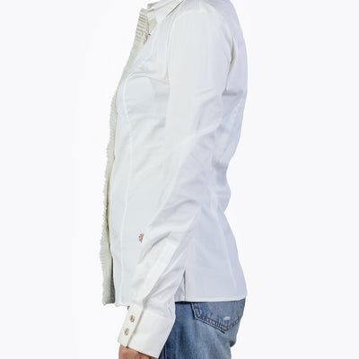 Roberto Cavalli White Button-Down