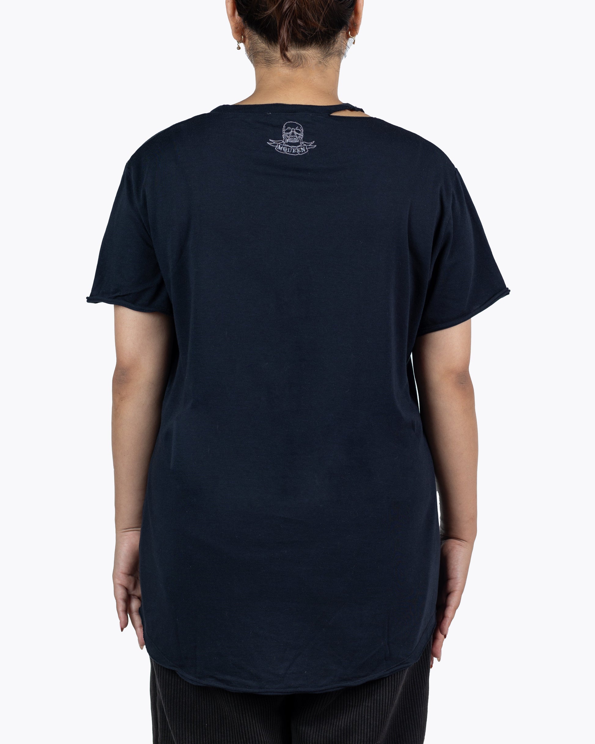 Alexender McQueen Distressed T-Shirt
