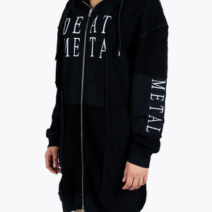 Alexander McQueen Death Metal Zip-up Hoodie