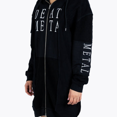 Alexander McQueen Death Metal Zip-up Hoodie