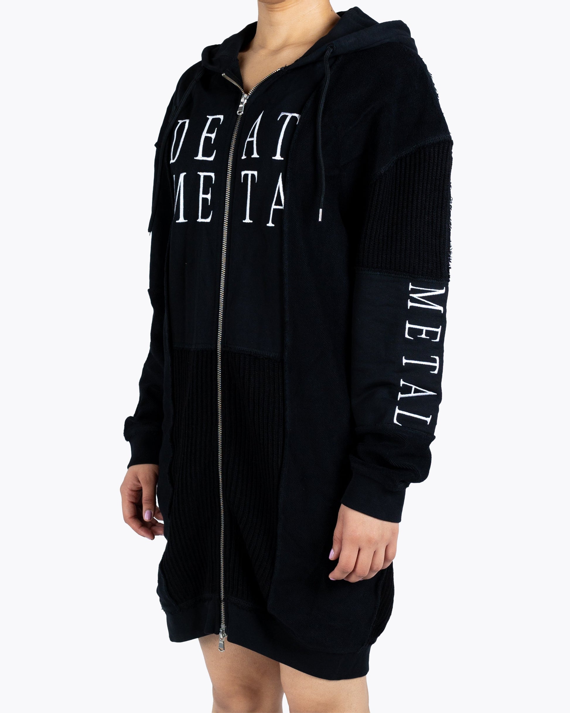 Alexander McQueen Death Metal Zip-up Hoodie