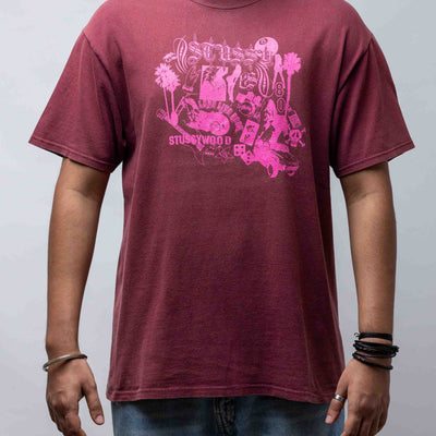 Vintage Stussy wood 90's T-Shirt