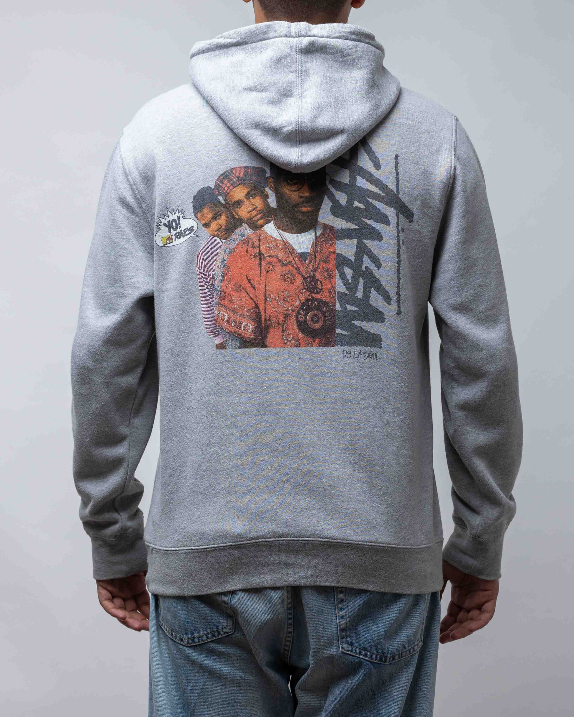 Vintage 90's Yo Raps Mtv X Stussy Hoodie