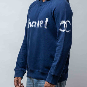 Chanel Christmas 2013 Vip Hoodie Hand Painted By Karl Lagerfeld Only