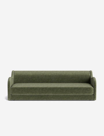 Moss Performance Striated Velvet