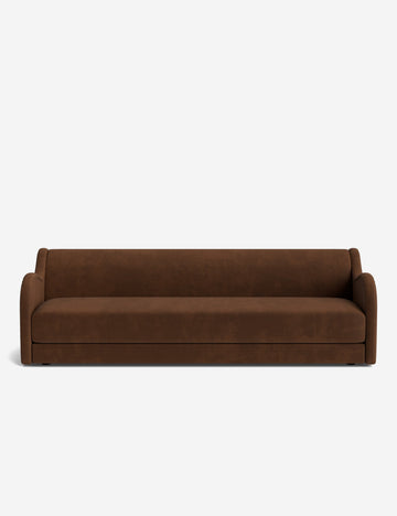 Walnut Faux Mohair