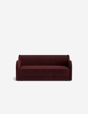 Garnet Faux Mohair