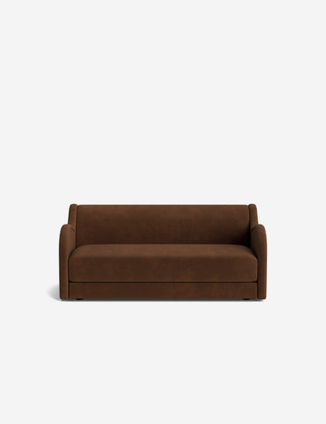 Walnut Faux Mohair