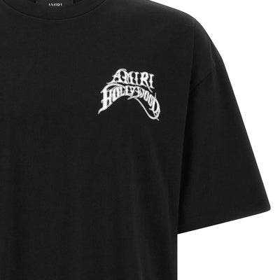 Amiri T-shirt With Hollywood Lj Skate Logo