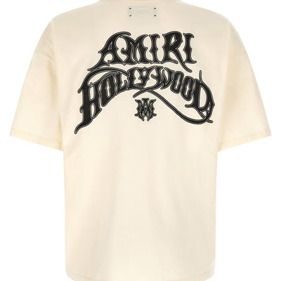 Amiri T-shirt With Hollywood Lj Skate Logo