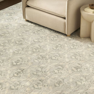 Valeria Hand-Knotted Wool-Blend Rug