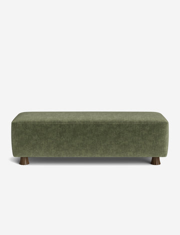 Moss Performance Striated Velvet