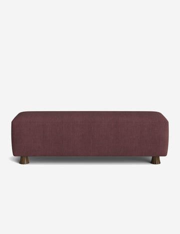 Oxblood Linen Weave