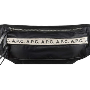 A.P.C. Banane Repeat Waist Bag Noir