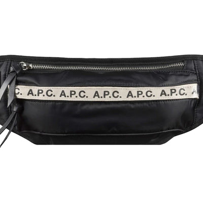 A.P.C. Banane Repeat Waist Bag Noir