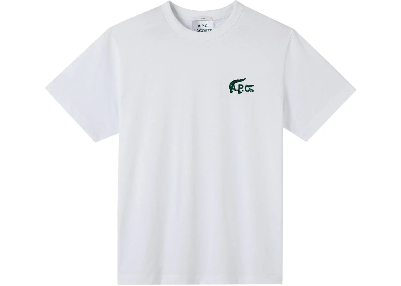 A.P.C. x Lacoste Small Logo T-shirt White