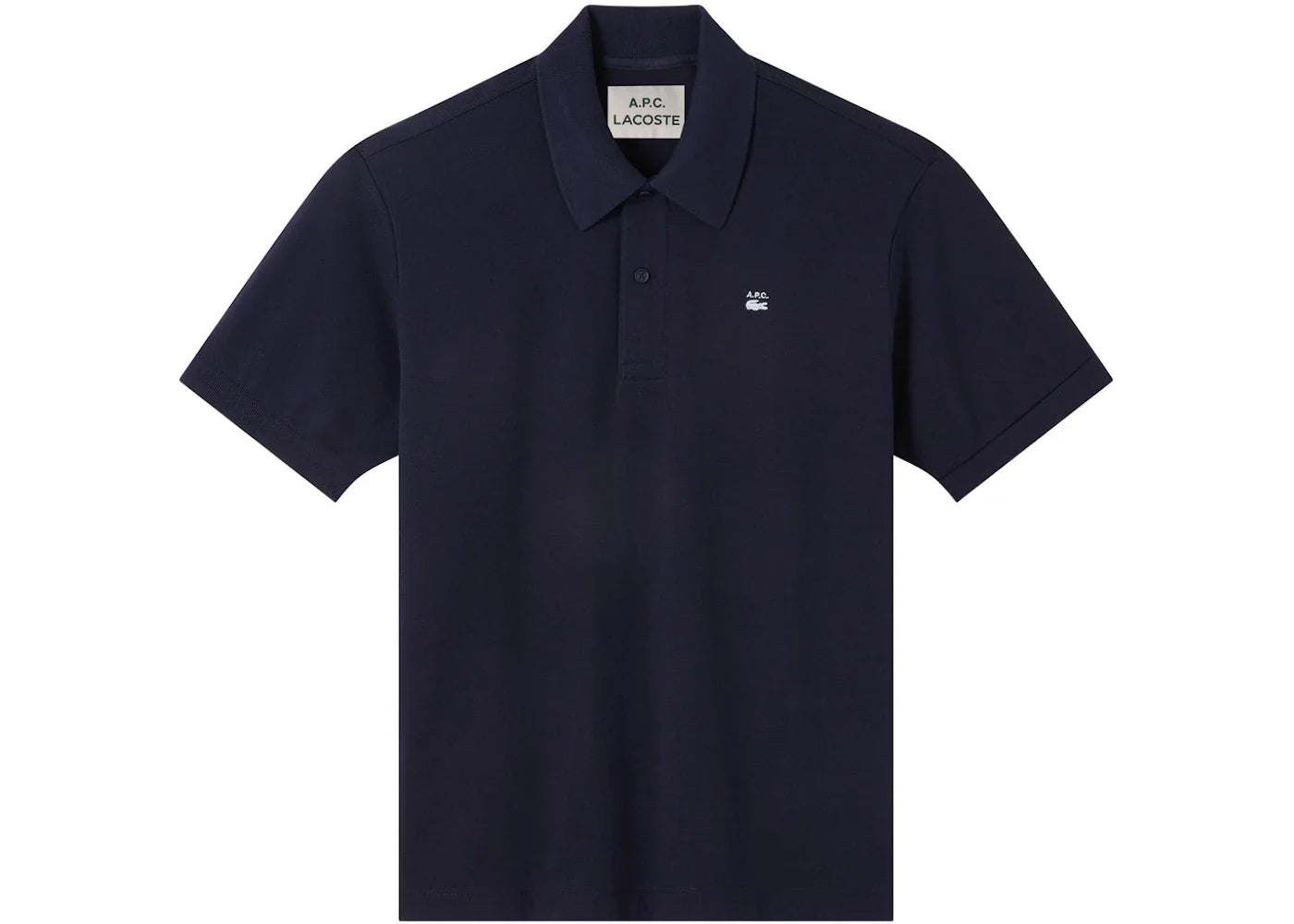 A.P.C. x Lacoste Women's Polo Shirt Navy Blue