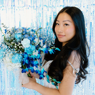 Aqua Blue Whimsical Wedding