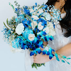 Aqua Blue Whimsical Wedding