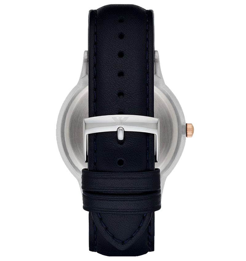 Emporio Armani Renato Blue Dial Men 43mm