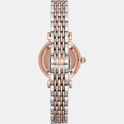 Gianni T-Bar Women Quartz Pink Dial Analog Stainless Steel Watch AR11223