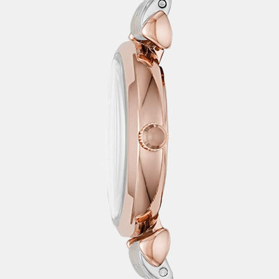 Gianni T-Bar Women Quartz Pink Dial Analog Stainless Steel Watch AR11223