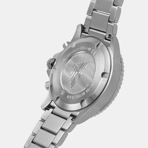 Helios (World Explorer) Men Quartz Black Dial Chronograph Stainless Steel Watch AR11360