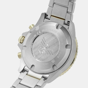 Helios (World Explorer) Men Quartz Blue Dial Chronograph Stainless Steel Watch AR11362