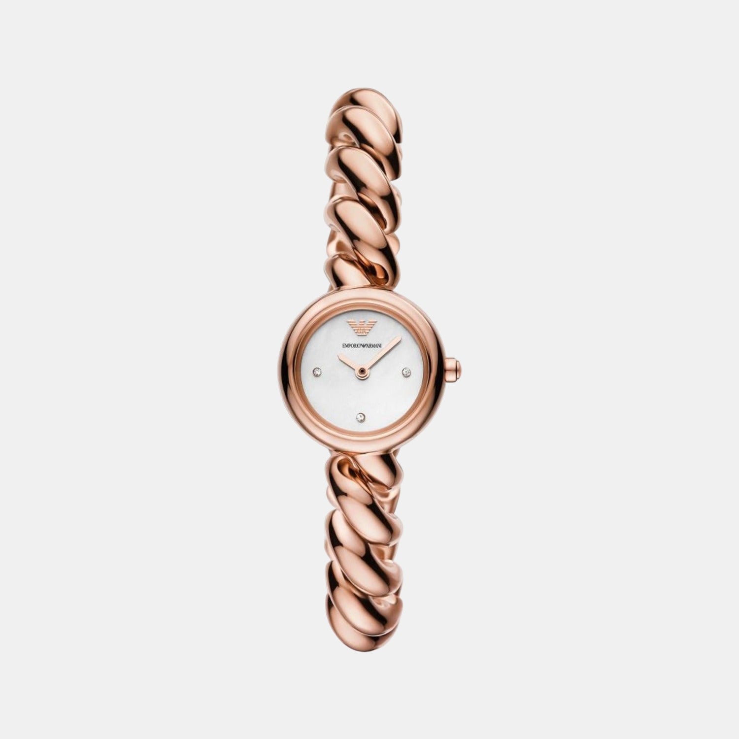 Alessia Women Quartz White Dial Analog Stainless Steel Watch AR11442