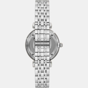 Gianni T-Bar Women Quartz Silver Dial Analog Stainless Steel Watch AR11445