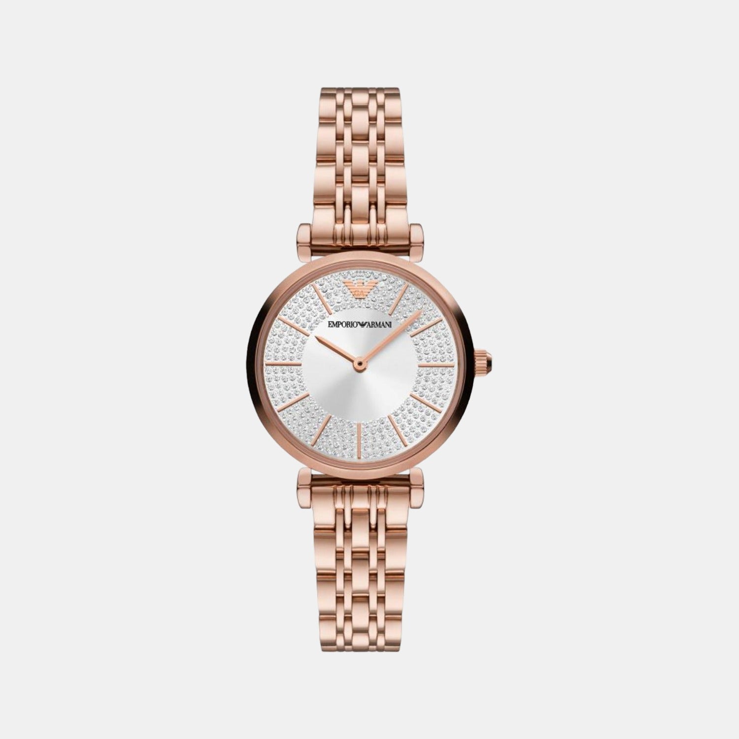 Gianni T-Bar Women Quartz Silver Dial Analog Stainless Steel Watch AR11446