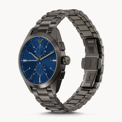 Emporio Armani Analog Blue Dial Men 43mm
