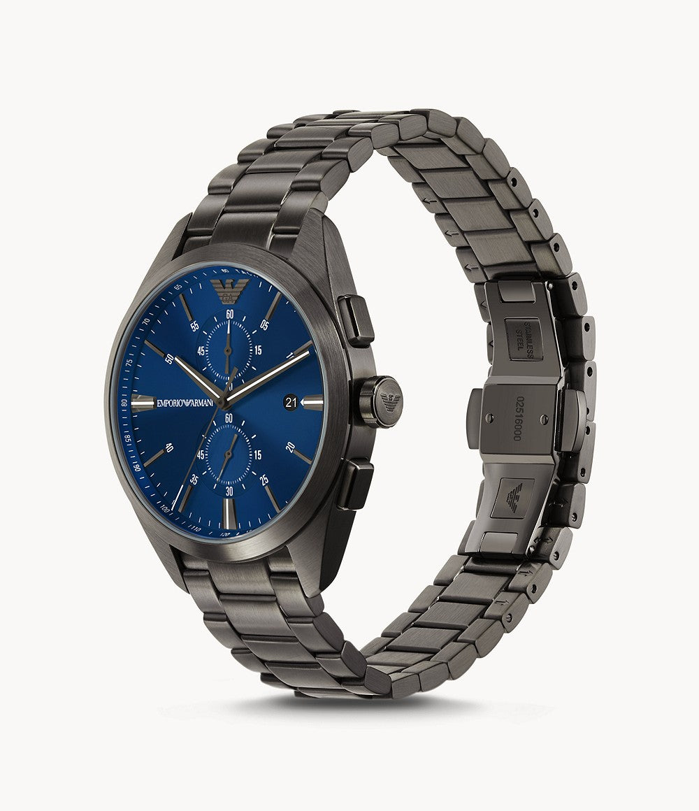 Emporio Armani Analog Blue Dial Men 43mm