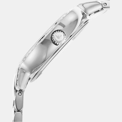 helios (Cleo) Women Quartz Silver Dial Analog Stainless Steel Watch AR11484