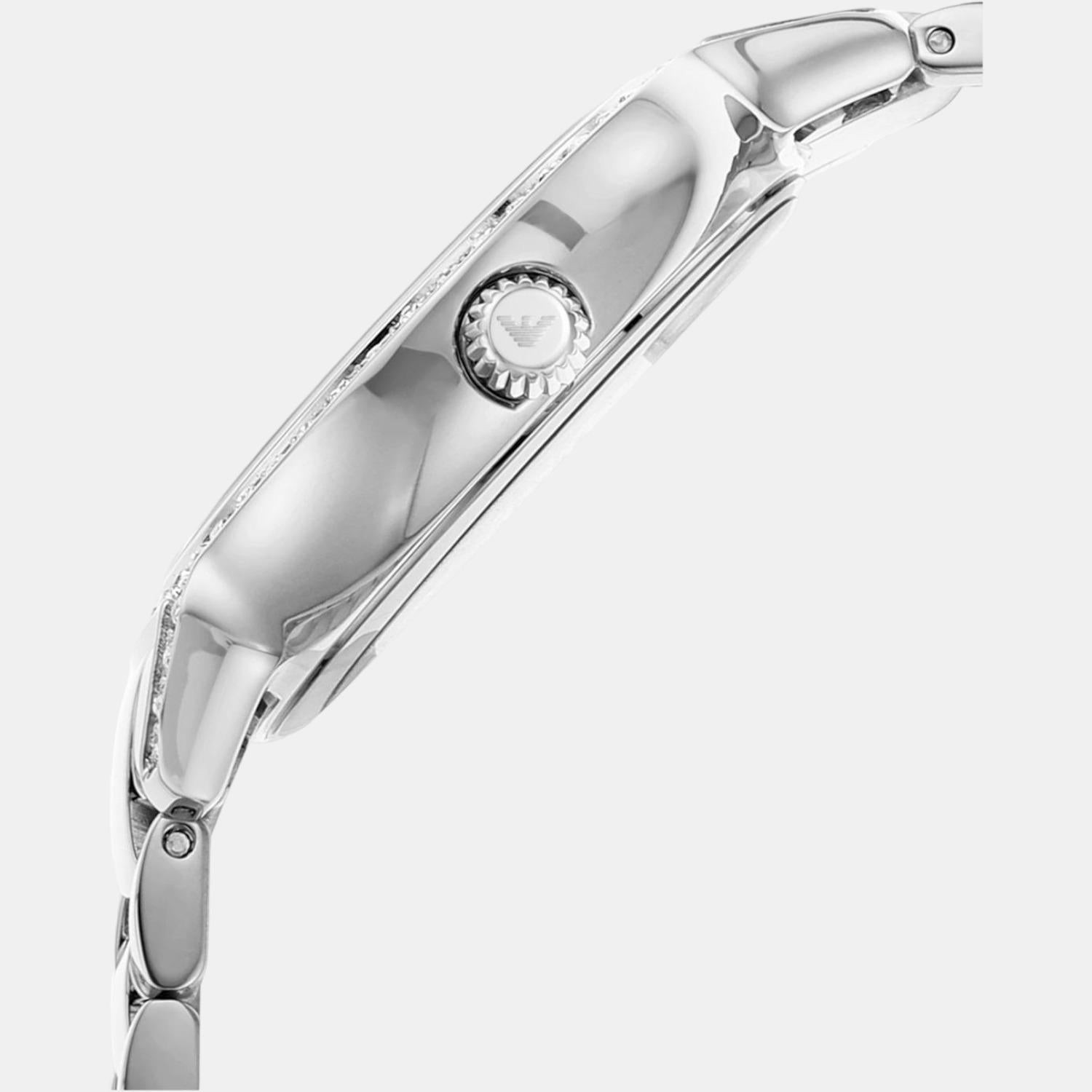 helios (Cleo) Women Quartz Silver Dial Analog Stainless Steel Watch AR11484