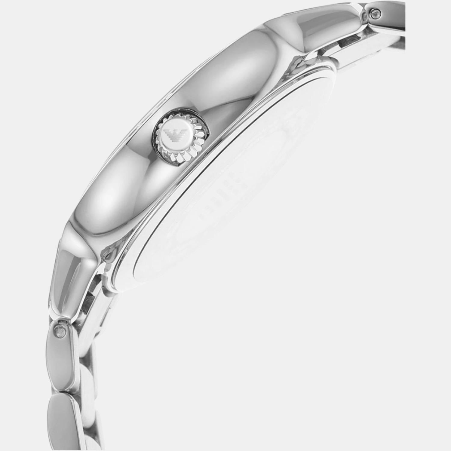 helios (Cleo) Women Quartz Silver Dial Analog Stainless Steel Watch AR11484