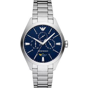 Emporio Armani Claudio Blue Dial Men 43mm