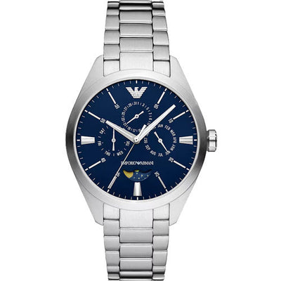 Emporio Armani Claudio Blue Dial Men 43mm