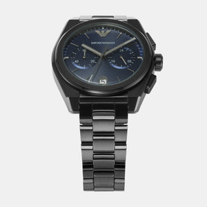 Federico Men Quartz Grey Dial Chronograph Stainless Steel Watch AR11561
