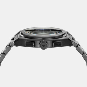 Federico Men Quartz Grey Dial Chronograph Stainless Steel Watch AR11561