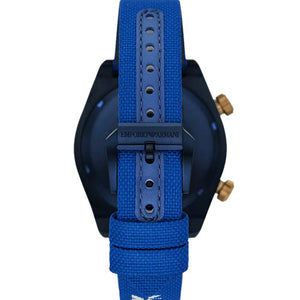 Emporio Armani Federica Blue Dial Men 43mm AR11564