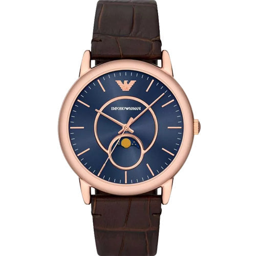 Emporio Armani Luigi Blue Dial Men 43mm